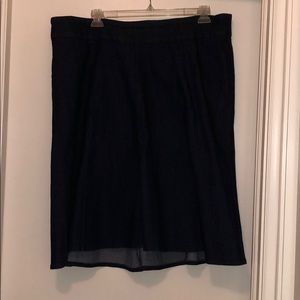 Denim skirt